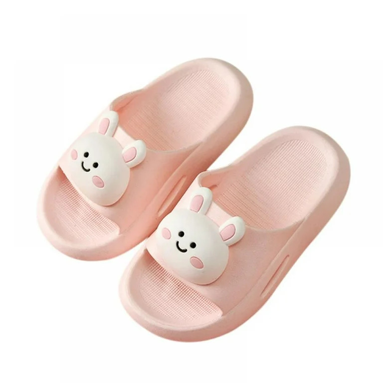 Toddler Boys & Girls Slide Sandals Non-Slip Summer Beach Water Shoes Kids Shower Pool Slippers | Walmart (US)