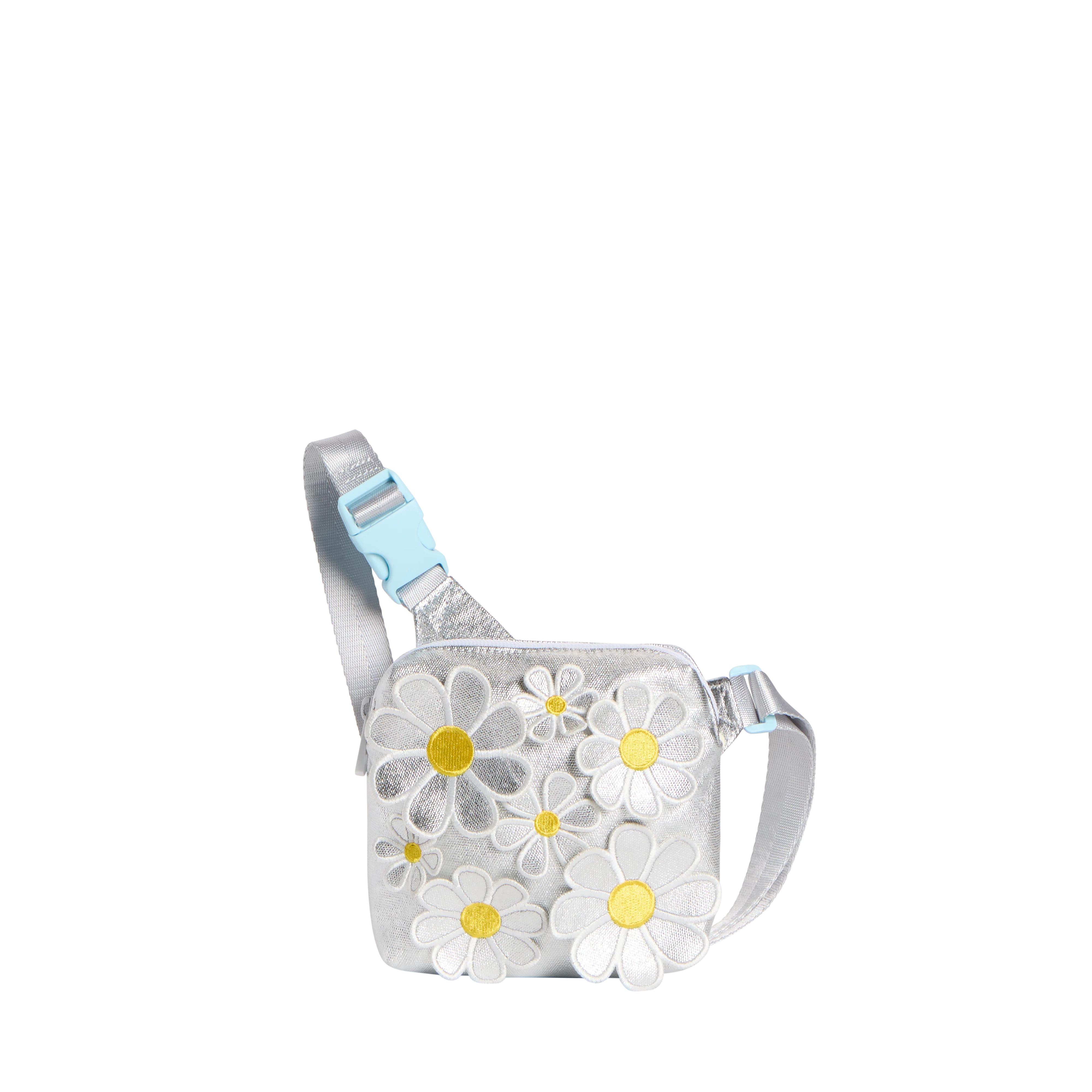 STATE Bags | Sunny Kids Fanny Pack Metallic 3D Daises | STATE Bags