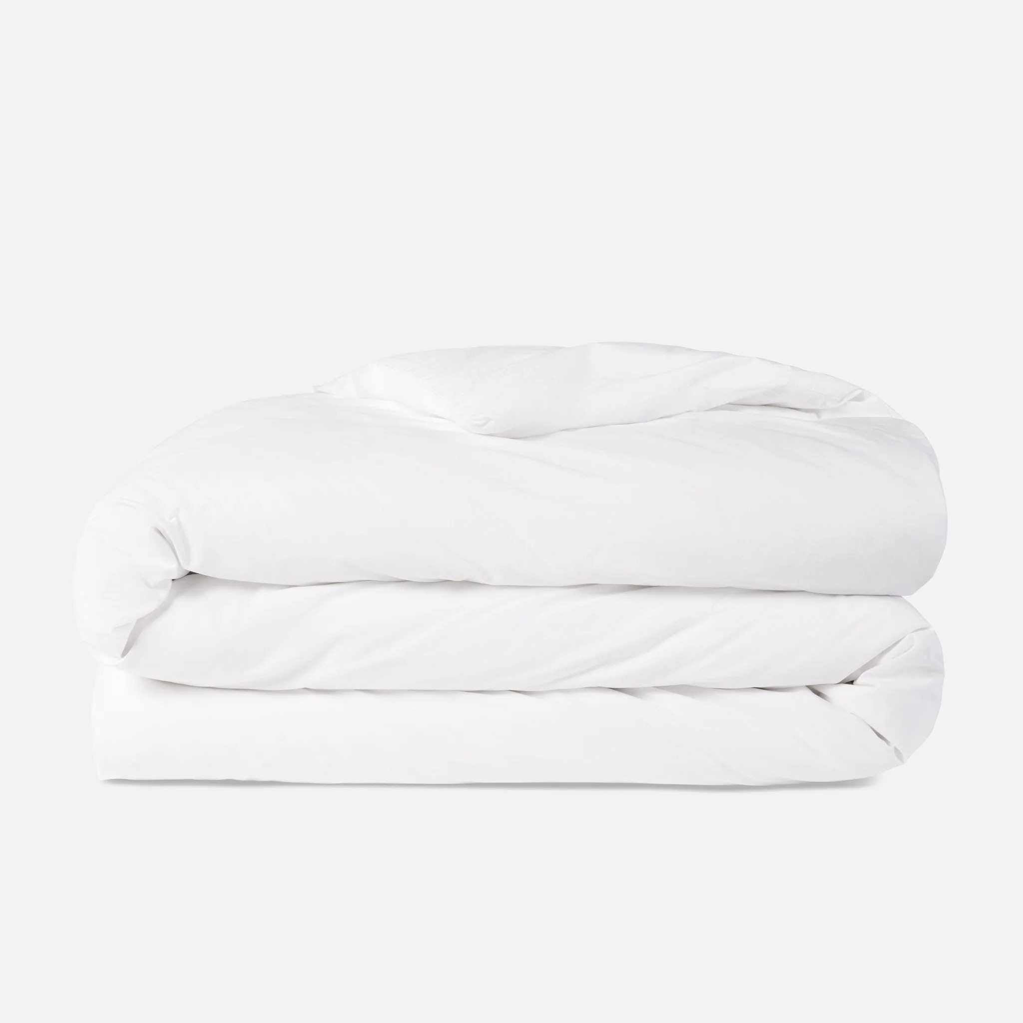 Brooklinen Organic Cotton Duvet Cover size King/Cali King in Solid White | Brooklinen