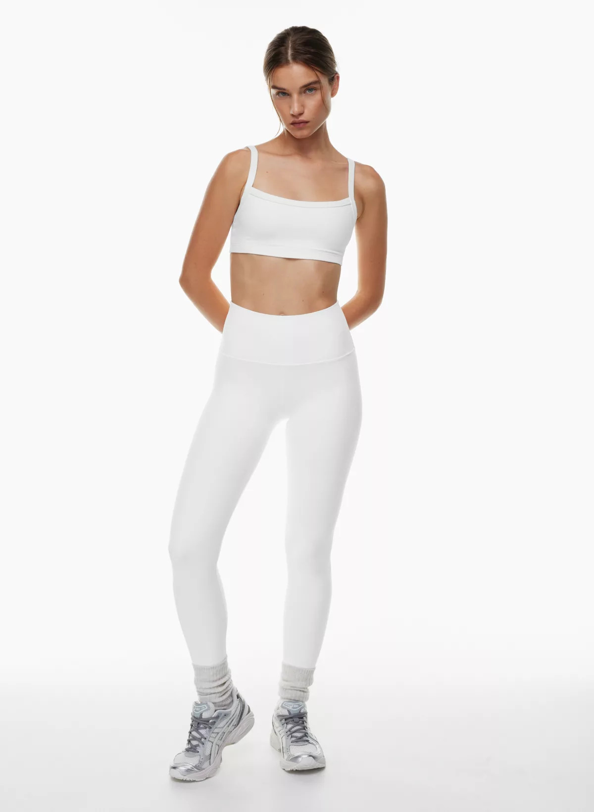 High-waisted cheeky leggings | Aritzia