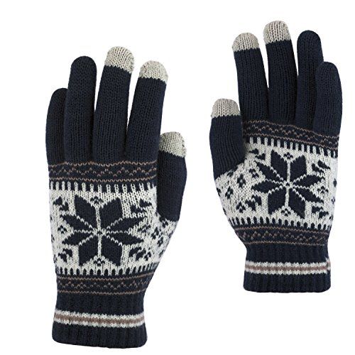 Touchscreen Texting Gloves - Outdoor Men's/Women's Warm Knit Winter Gloves | Amazon (US)