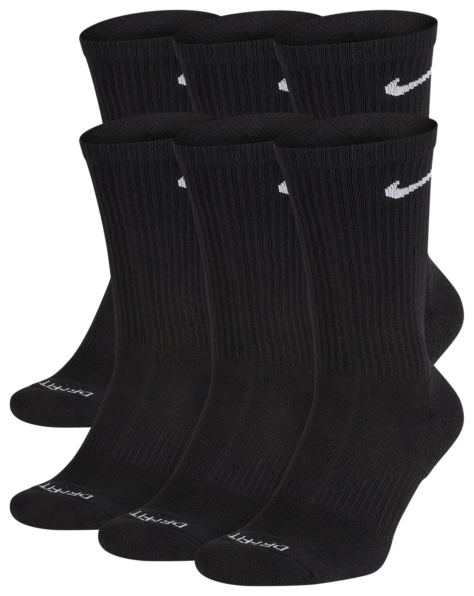 Nike 6 Pack Everyday Plus Cushioned Socks | Champs Sports