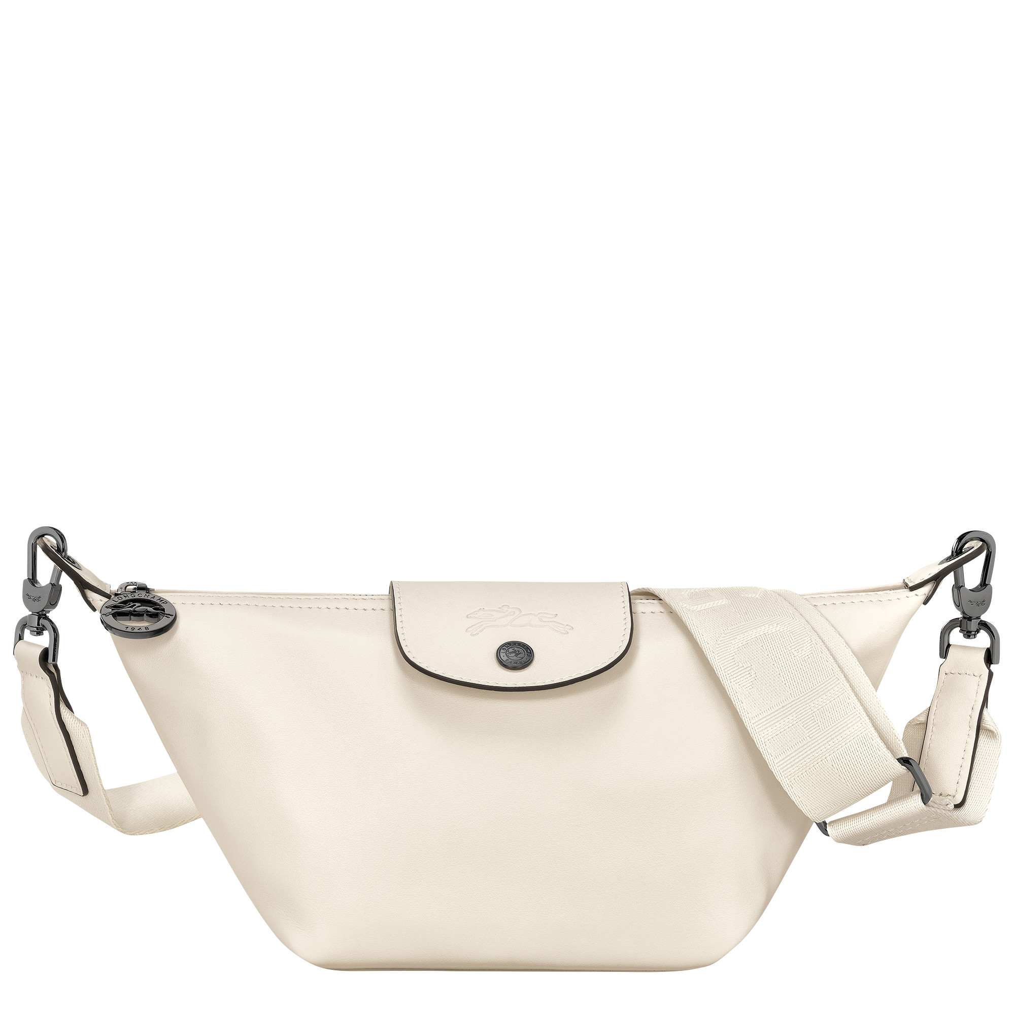 Le Pliage Xtra XS Crossbody bag Ecru - Leather | Longchamp US | Longchamp