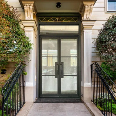 Modern Loft Iron and Glass Door | Wayfair North America