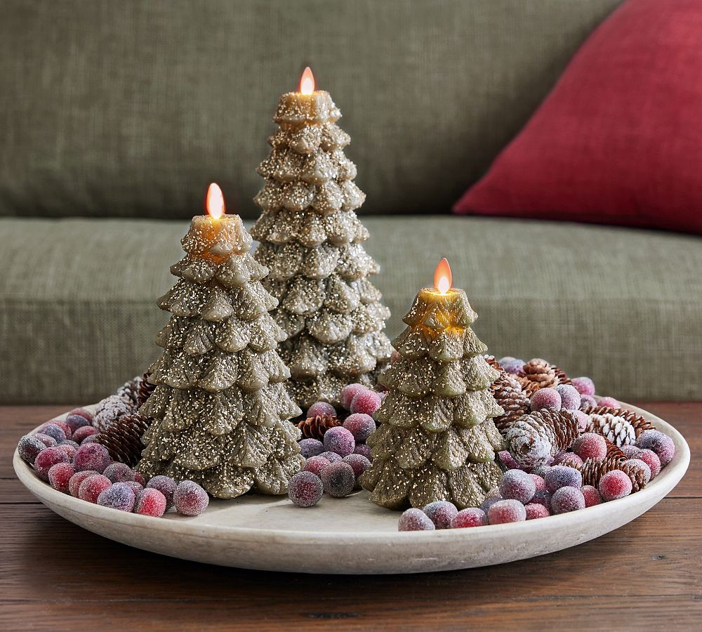 Premium Flickering Flameless Tree | Pottery Barn (US)