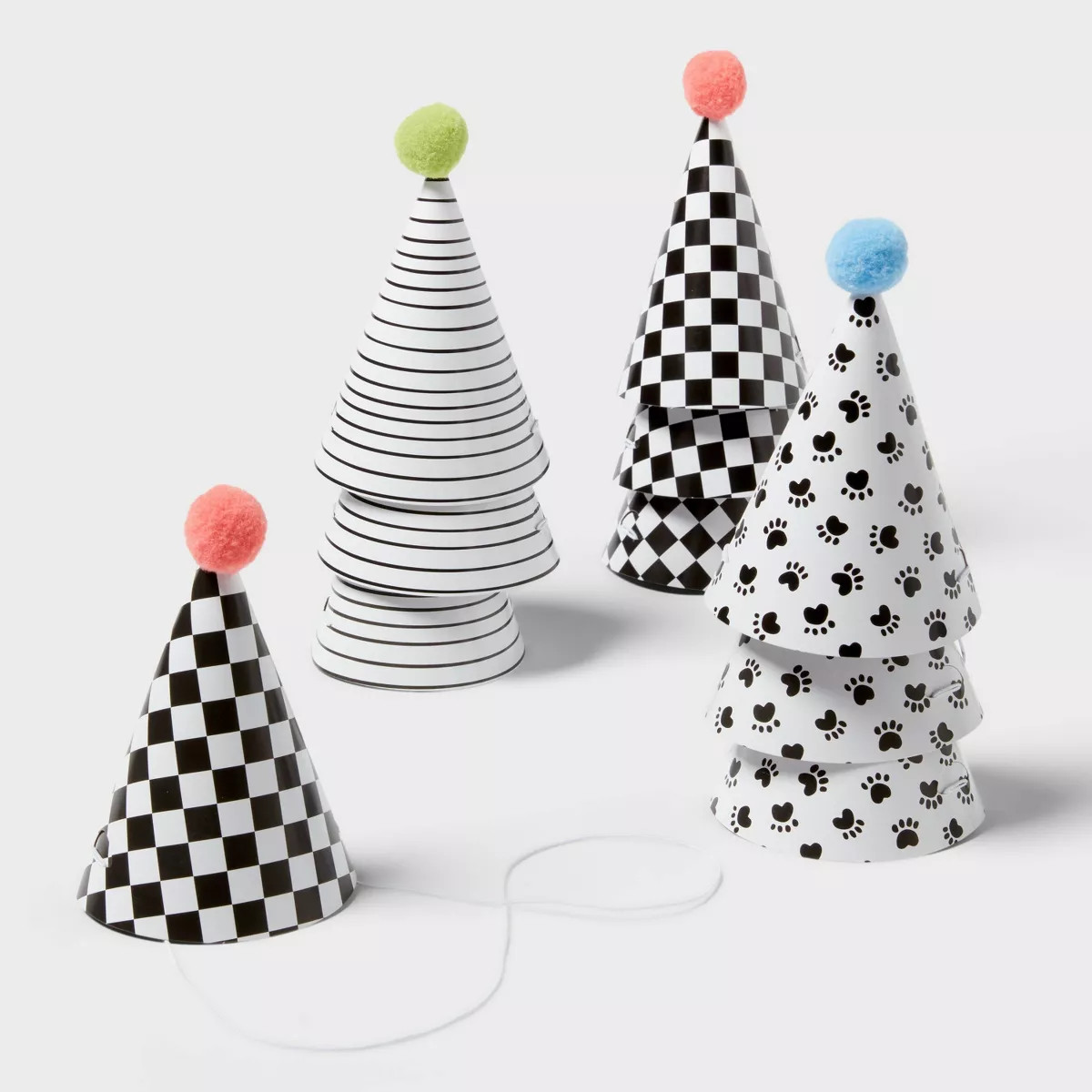 Dog and Cat Party Hats 10ct - Spritz™ | Target