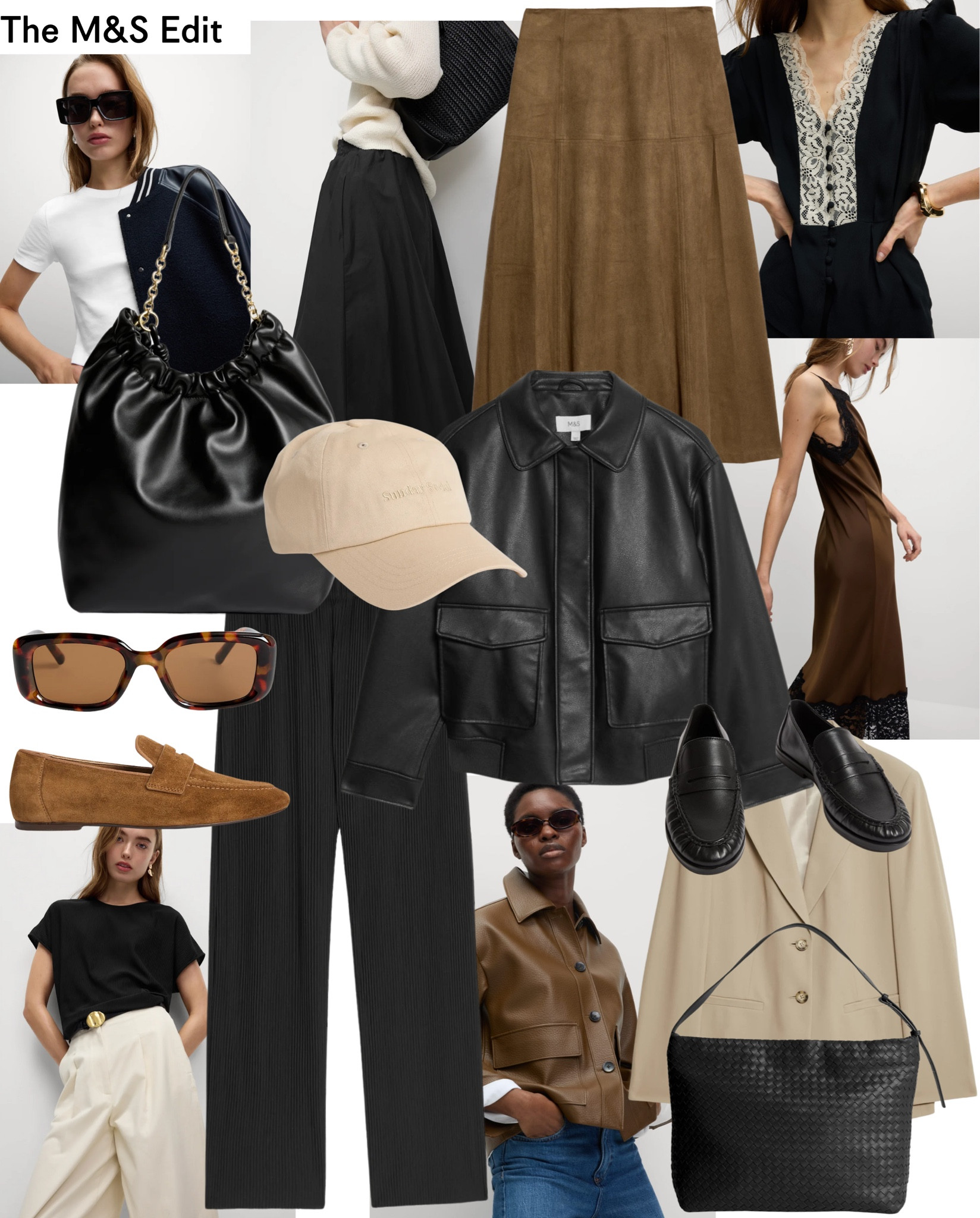 The M&S Spring Edit 

March | Wishlist | jacket | blazer | bag | suede | sunglasses | loafers | dress | uk | high street | leather 

#LTKspring #LTKworkwear #LTKuk