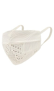 Karina Grimaldi Kelly Face Mask in White from Revolve.com | Revolve Clothing (Global)