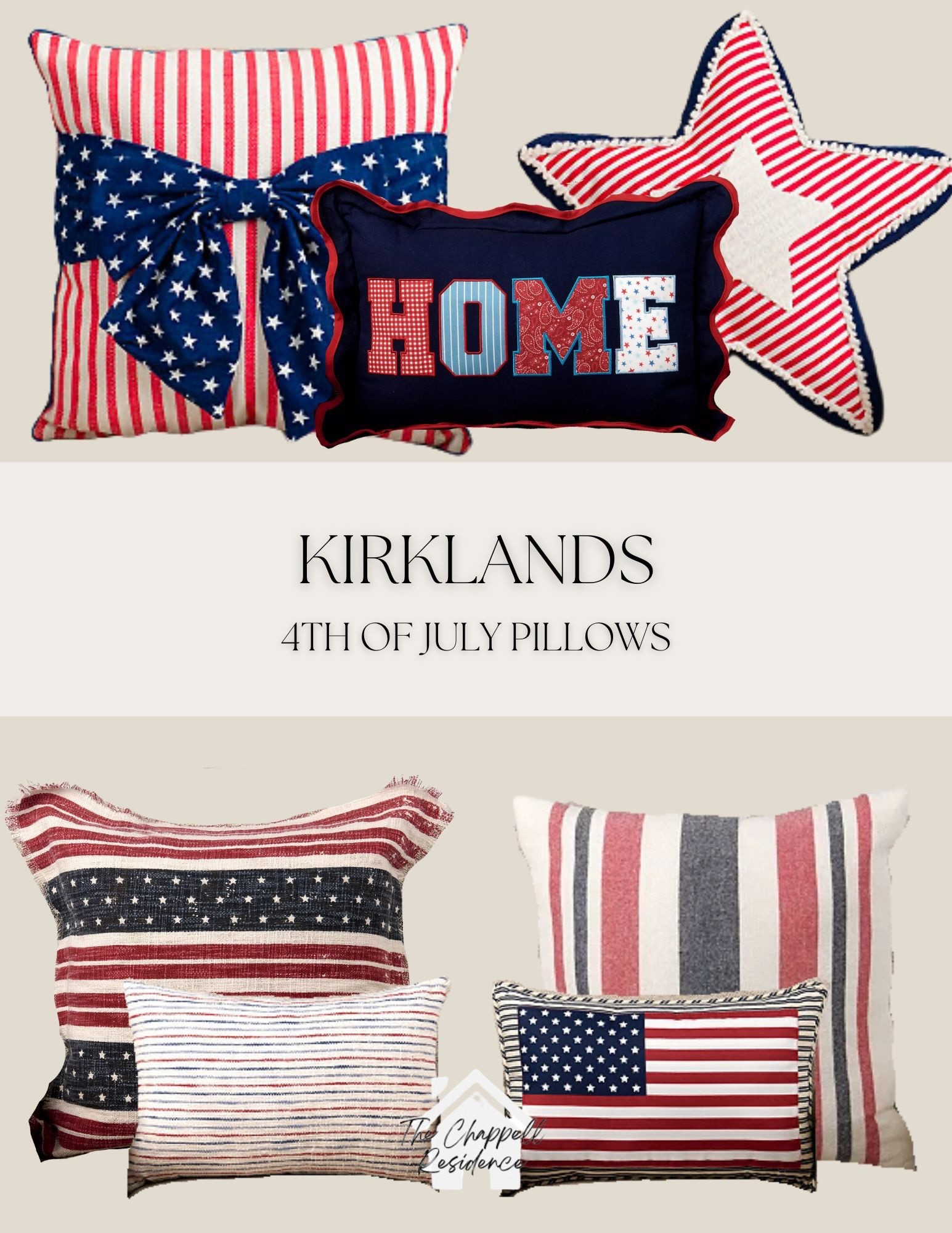 Kirklands 4th of July Pillows

#LTKHome #LTKU #LTKSeasonal