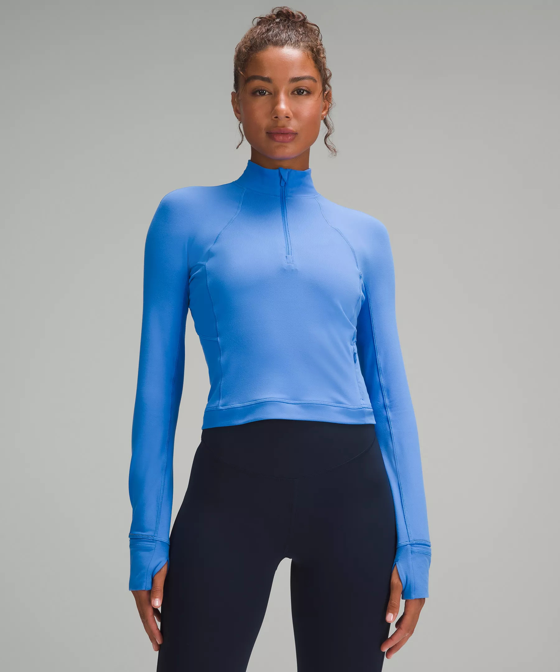 It's Rulu Run Cropped Half Zip | Lululemon (US)