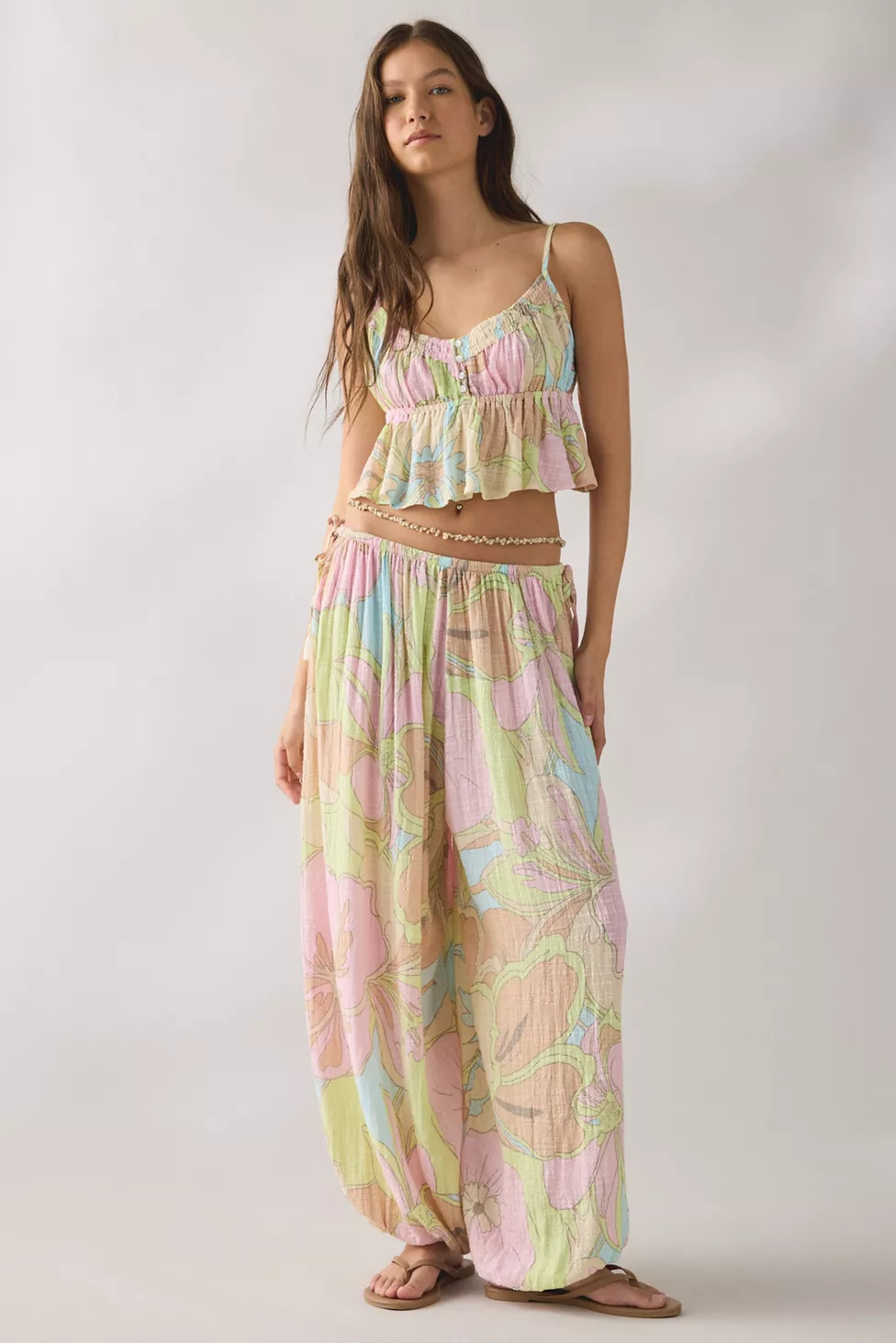 Out From Under Golden Hour Side-Tie Balloon Pants | Urban Outfitters (US and RoW)