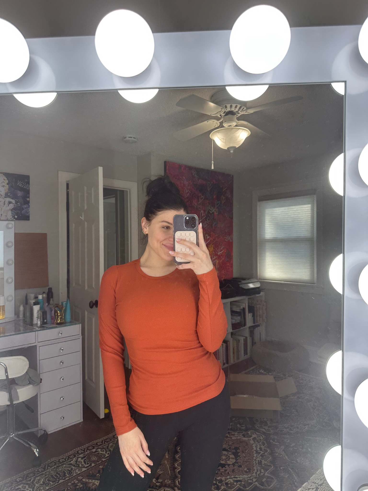 This basic tip from amazon is  bit more orange in person but i love it!

#LTKCyberWeek #LTKFindsUnder50 #LTKStyleTip