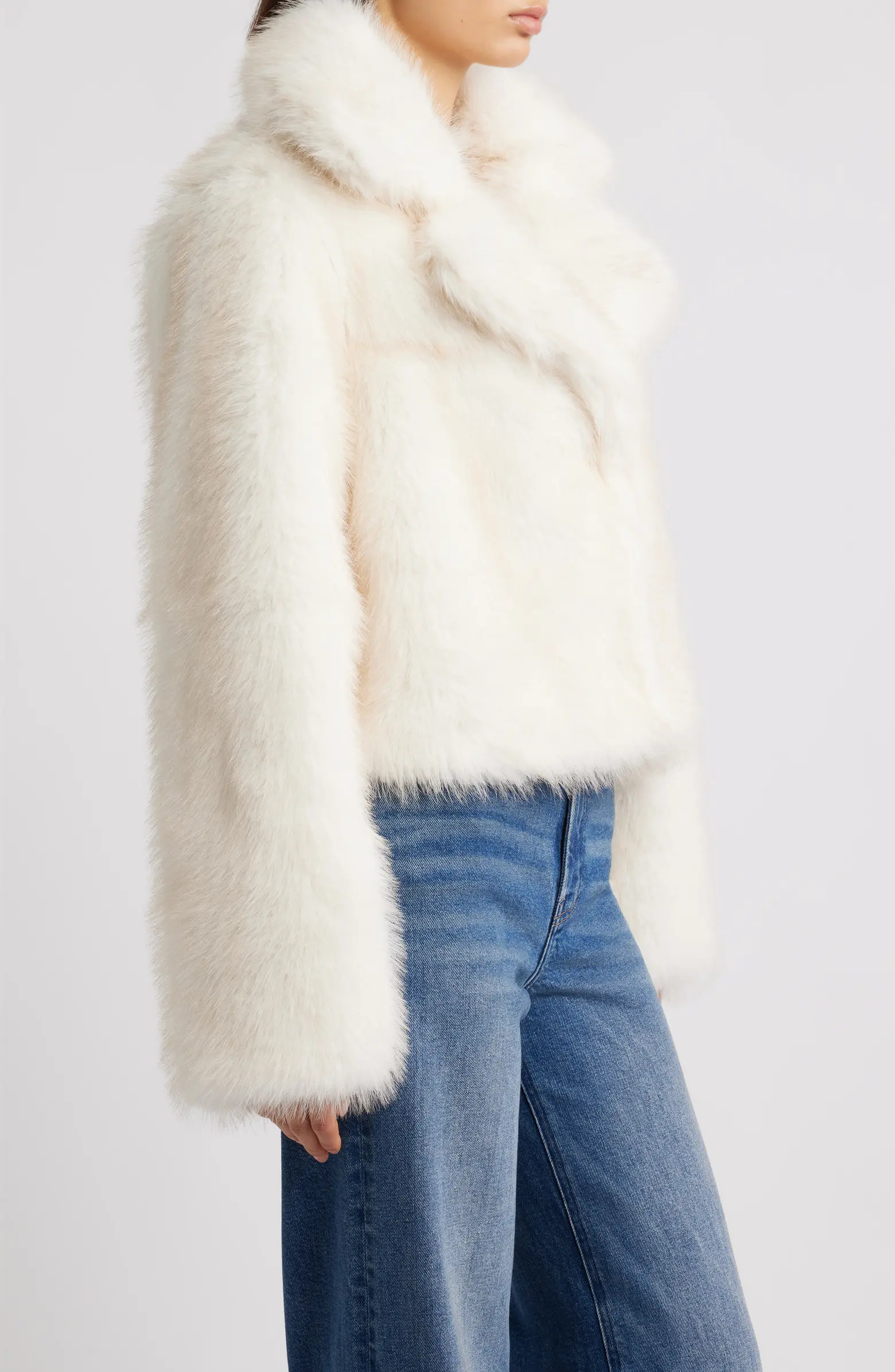 Thread & Supply Short Faux Fur Coat | Nordstrom | Nordstrom