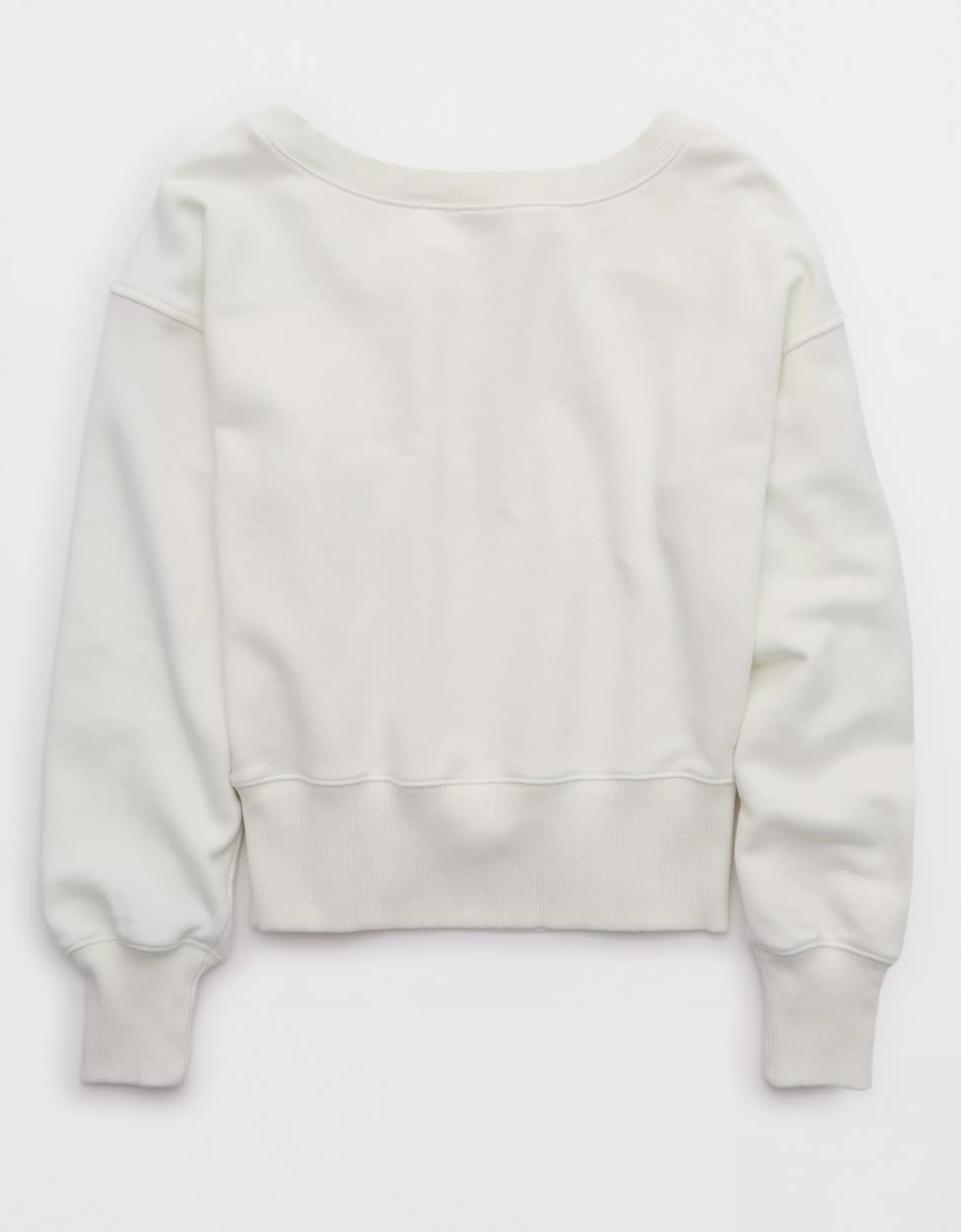 Aerie Go-To Off The Shoulder Sweatshirt | Aerie