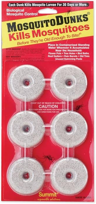 Summit...responsible solutions 110-12 Mosquito Dunks, 6-Pack | Amazon (US)