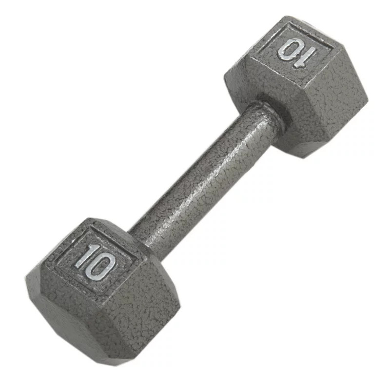 CAP Barbell 10 lb. Solid Hex Dumbbell, 10 Lbs - Free Weights/Bulk at Academy Sports | Academy Sports + Outdoors