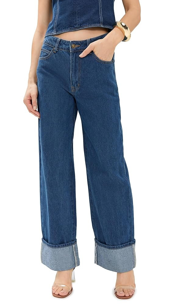 Women's Top Model Cuffed Jeans | Amazon (US)