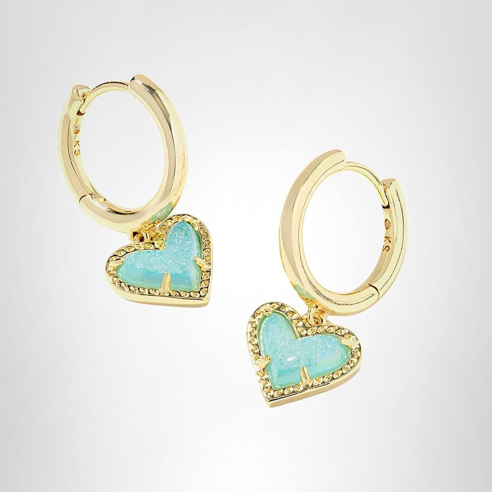 Kendra Scott Ari Heart Huggie Earrings for Women, Fashion Jewelry | Amazon (US)