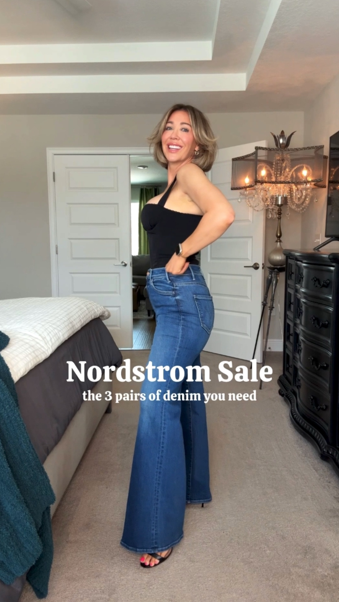 The best denim of the Nordstrom sale! I got a size 27 in all pairs. They are stretchy, but I have been losing a little weight and in between 27/28 right now  

#LTKSaleAlert #LTKStyleTip
