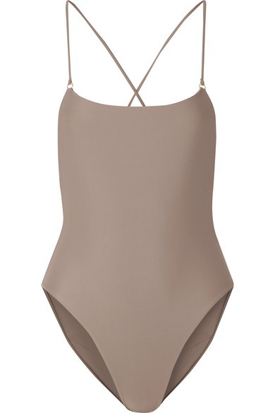 Jade Swim - Tether Swimsuit - Beige | NET-A-PORTER (US)