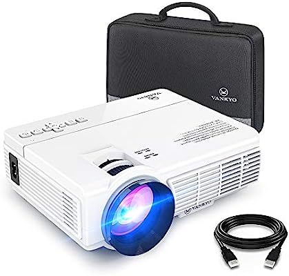 VANKYO LEISURE 3 Mini Projector, 1080P and 170'' Display Supported, Portable Movie Projector with... | Amazon (US)