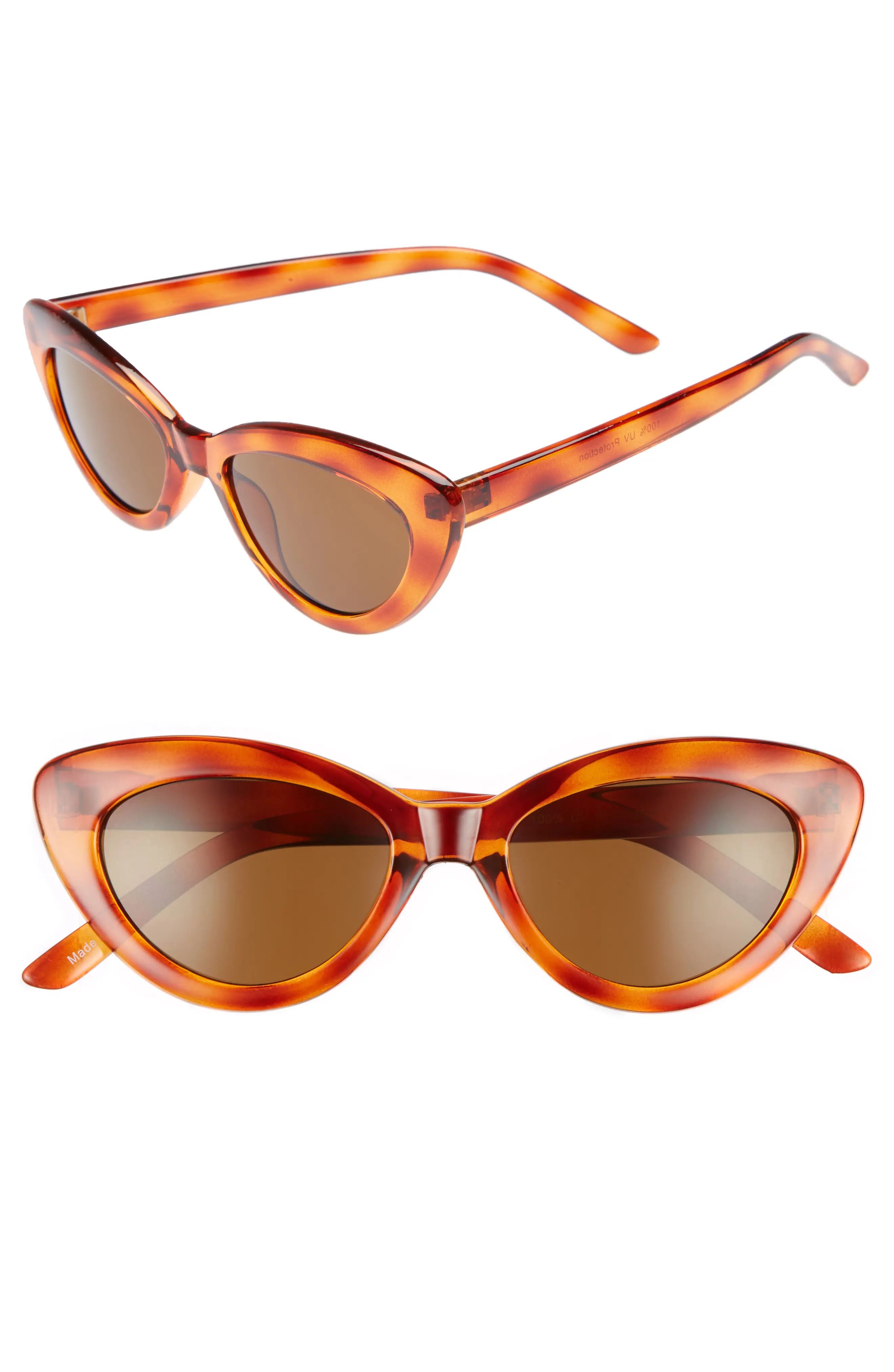 51mm Mini Cat Eye Sunglasses | Nordstrom