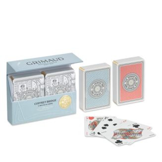 Dolphin Blue & Coral Red Playing Cards, Set of 2 | Bloomingdale's (AU)