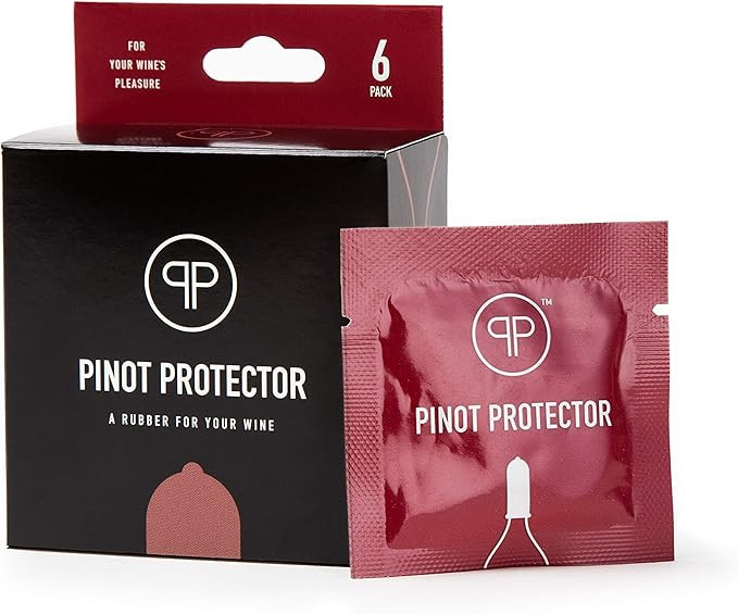 Big Betty - Pinot Protector Wine Bottle Stopper - Funny & Functional Nitrile Condoms for Wine - 6... | Amazon (US)