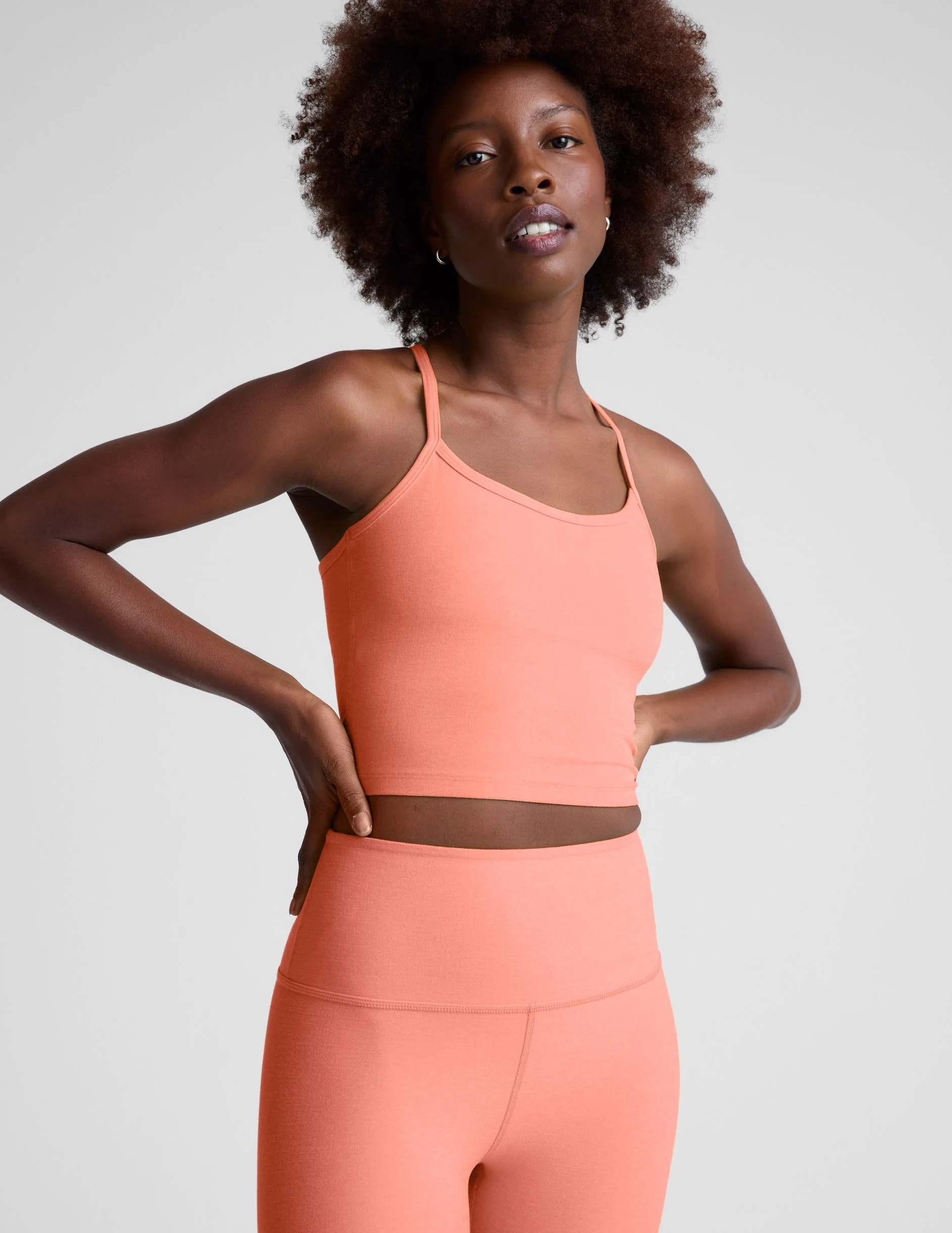Spacedye Slim Racerback Cropped Tank | Beyond Yoga | Beyond Yoga