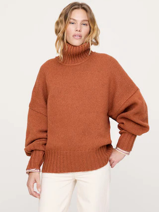 Italian Merino-Blend Turtleneck Sweater | Banana Republic (US)