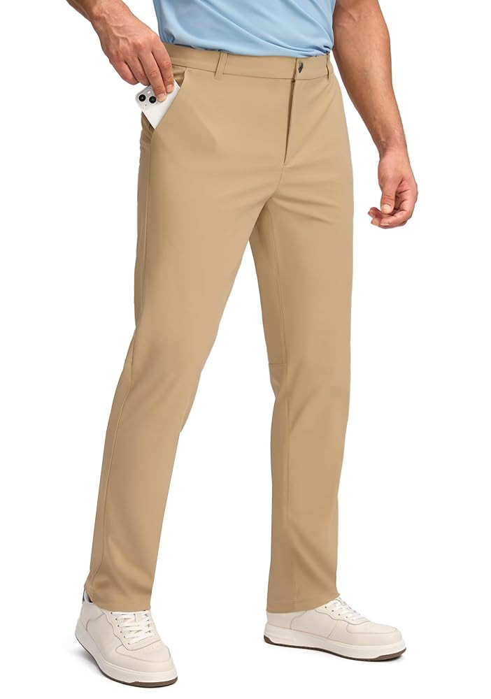 Obla Men's Golf Pants - 30"/32"/34" Slim Fit Stretch Lightweight with 5 Pockets Casual Travel Dre... | Amazon (US)