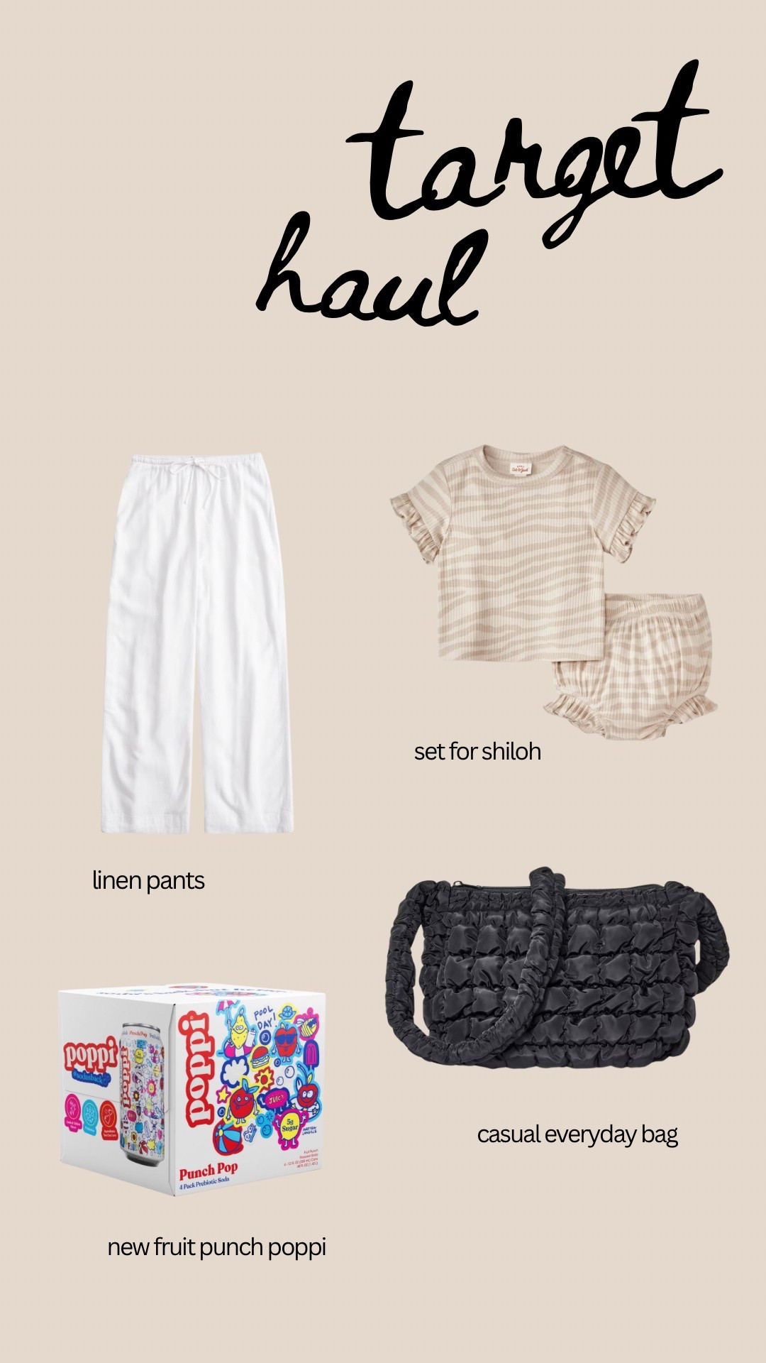 target haul !!!

#LTKItBag #LTKSummerEdit #LTKSaleAlert