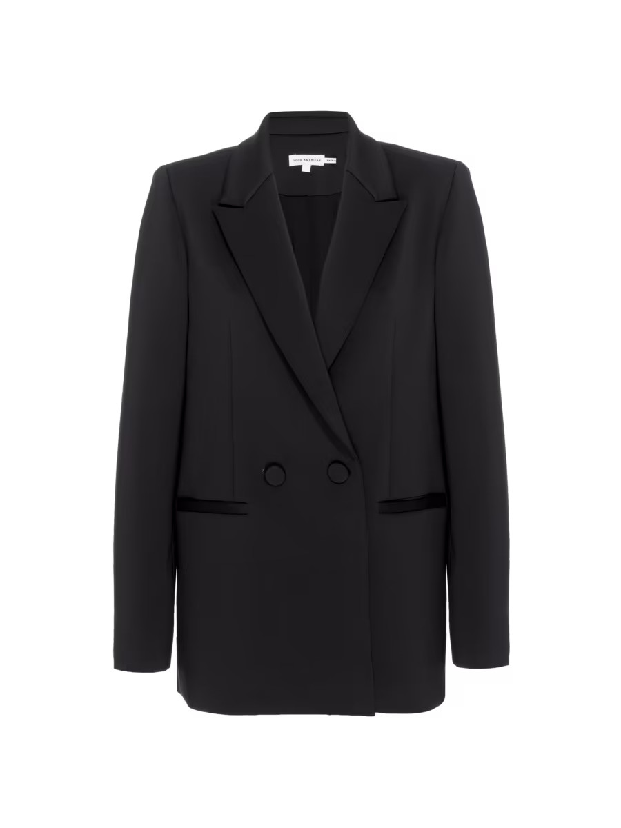Shiny Scuba Blazer | Saks Fifth Avenue