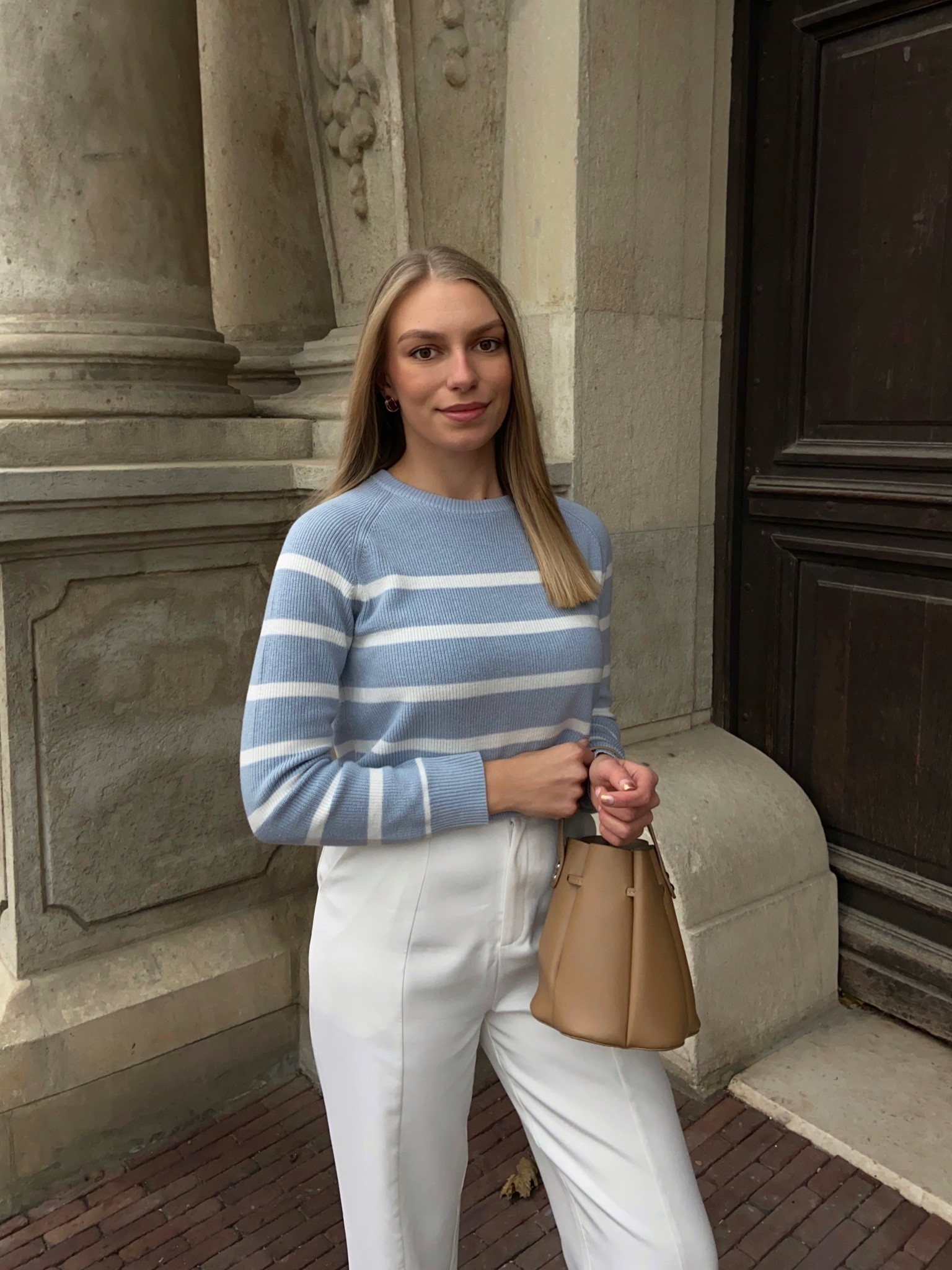 Light colors to start December 🩵💭

#LTKHoliday #LTKworkwear #LTKeurope