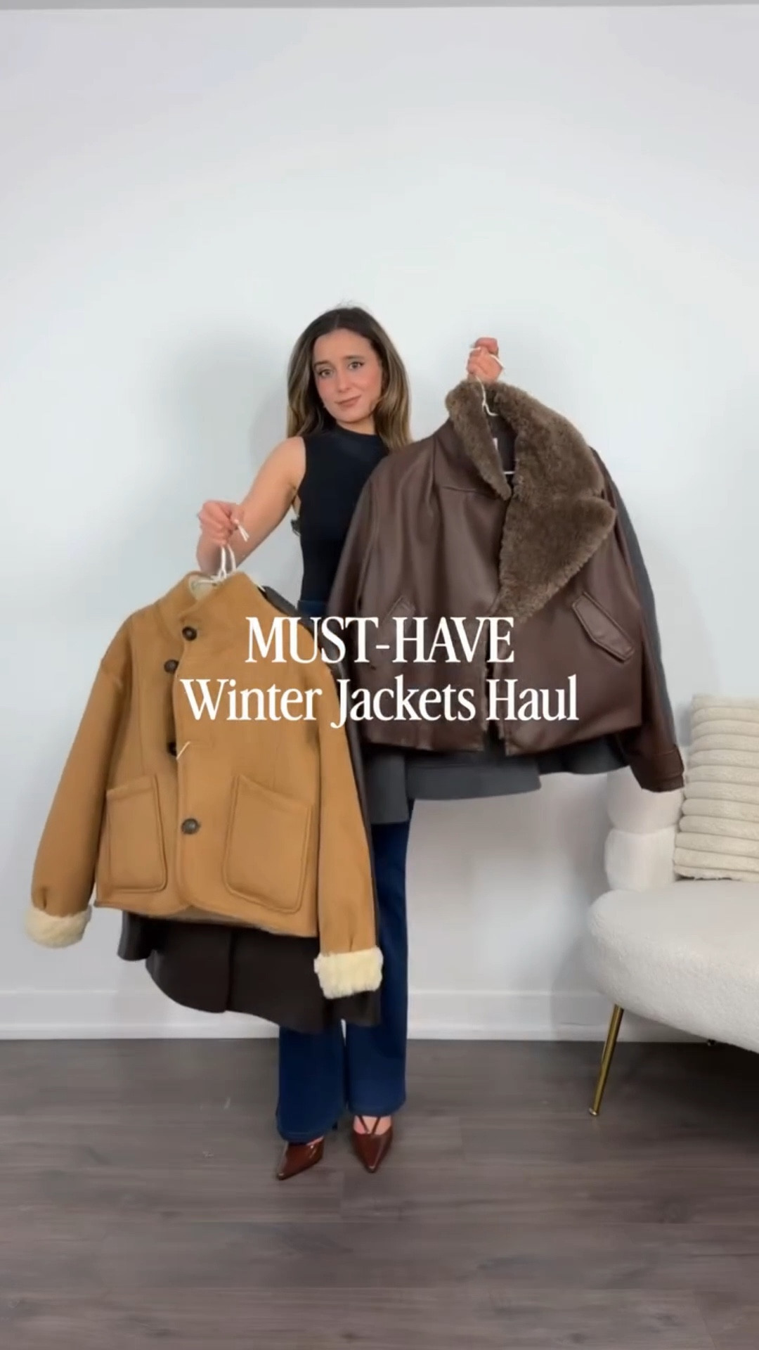 Winter Jackets Try-on Haul. Denim 10% off code: SHARONIUGA 
Save this for inspo. Love these trends for 2026. Bold shoulder blazers, reversible jackets and scarf coats are here for good. Love how chic they look! ❤️😲 Which style would you be wearing? 

#tryonhaul #winterjacket #fashioninspiration #musthave #zarahaul

#LTKFindsUnder100 

#LTKootd #LTKgrwm