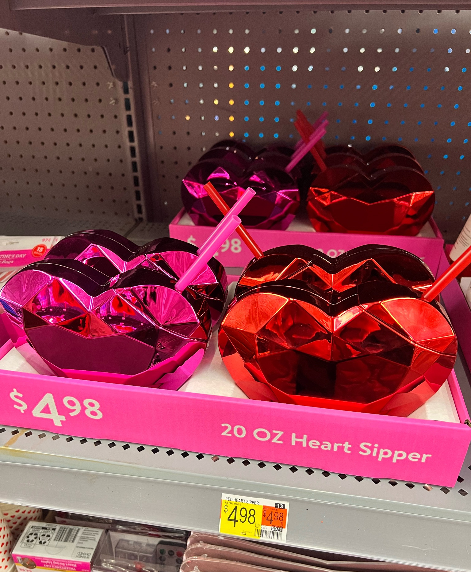 Cute heart shape cup for Galentines.

Walmart Valentine’s Day drinkware, Valentine’s Day heart shaped cup, Galentines drinkware, Galentines decor, Valentine’s Day decor, Valentine’s Day party decor

#LTKfindsunder50 #LTKparties #LTKSeasonal