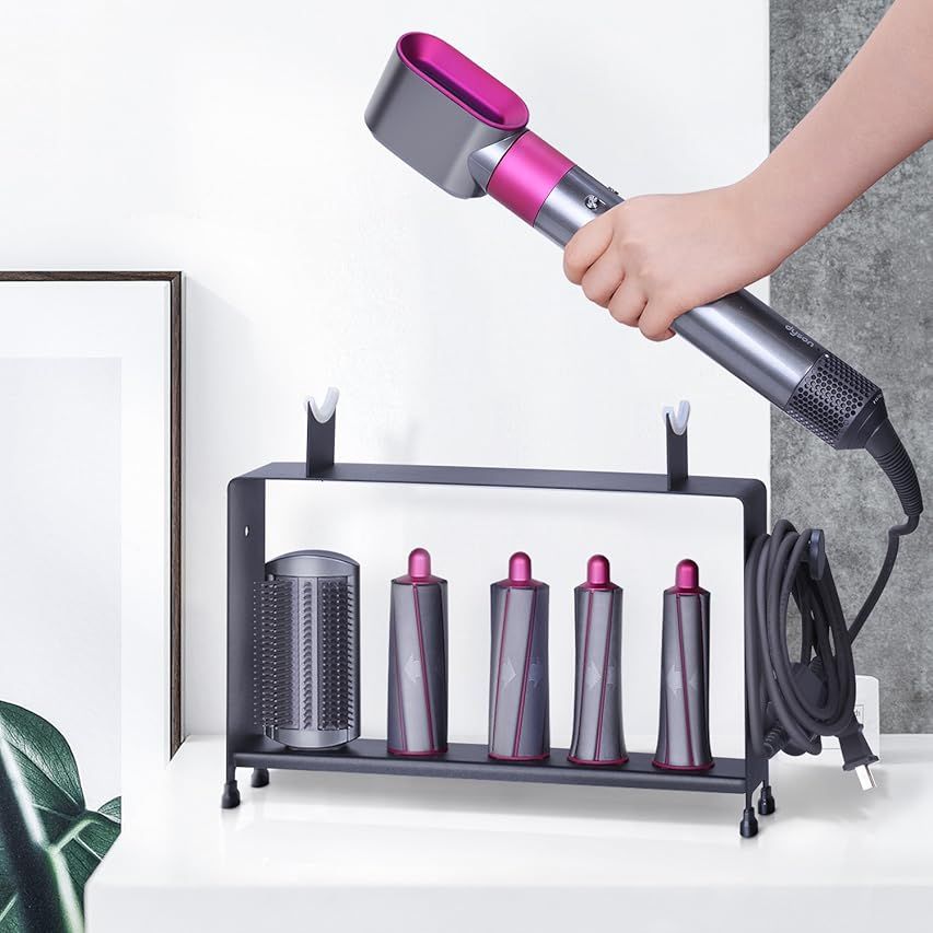 Dyson Airwrap Complete Styler for Multiple Hair Types and Styles, Fuchsia | Amazon (US)