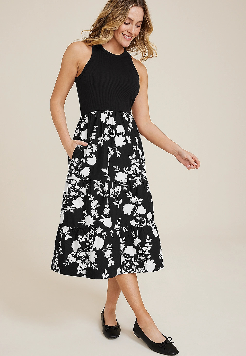 Tiered Tank Dress | Maurices