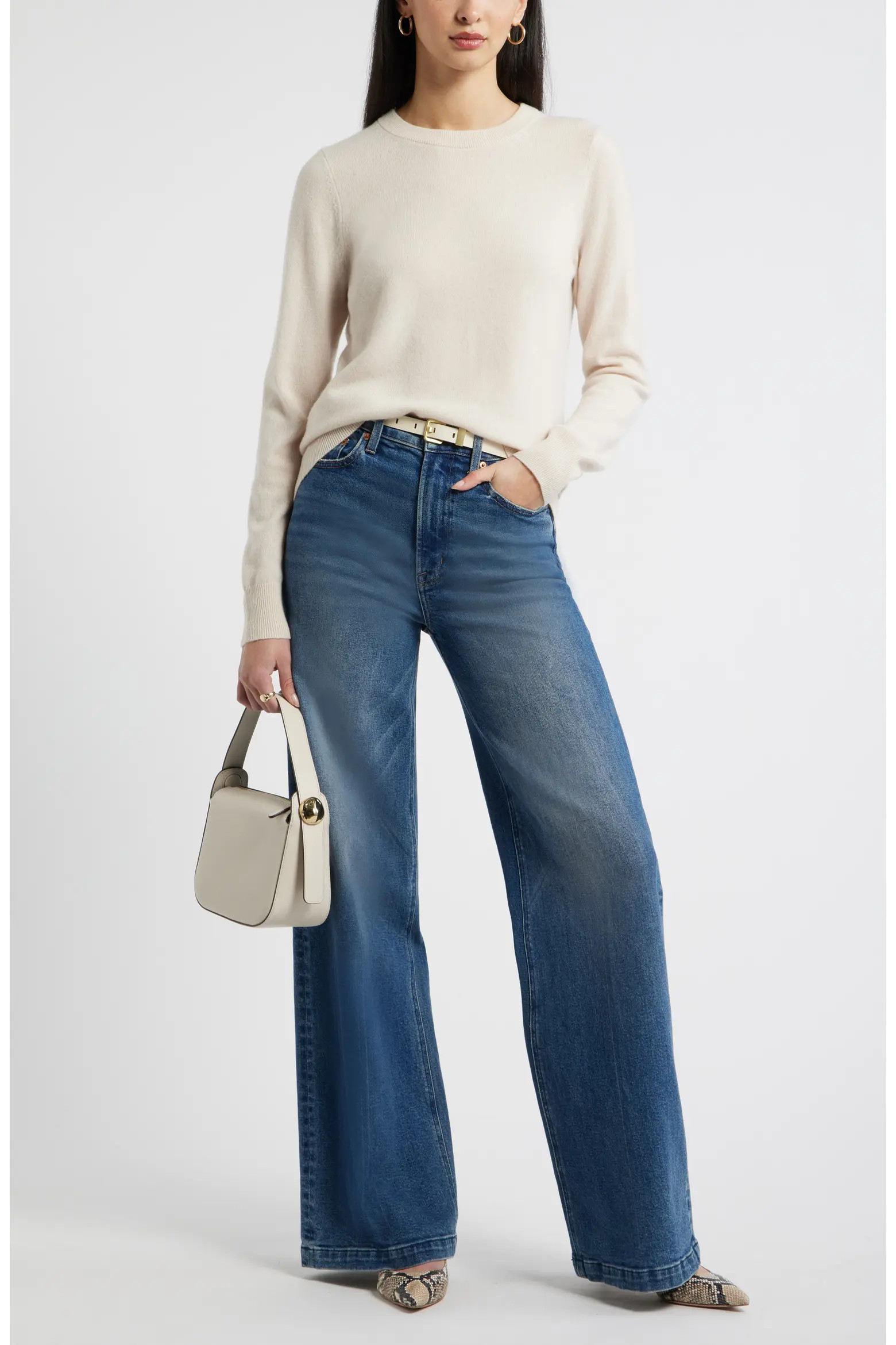 Crewneck Cashmere Sweater (Women) | Nordstrom | Nordstrom