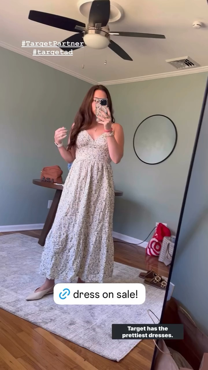 Prettiest target dress! On sale! 
Wearing size small 

#LTKSaleAlert