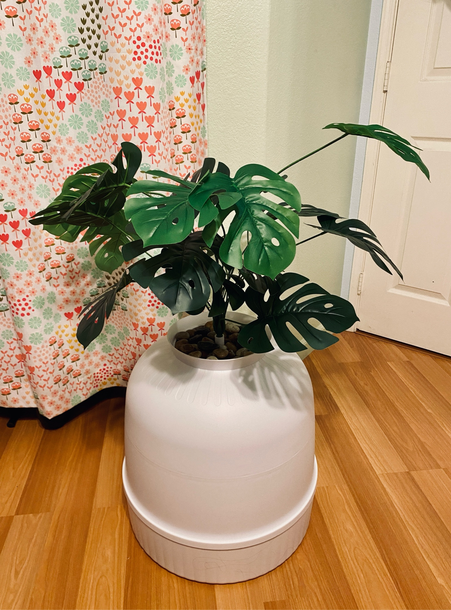 Cat litter box that looks like a plant! Easy to assemble & cat loves it. Comes with scoop, plant fronds, rocks. Easy to clean! Top lifts off. Great for home, apartment, or… I have this & an automatic cleaning cat box. I have 4 rescue cats. And a few cat trees & cat Christmas gifts! Are you a cat lover?? 

#LTKHome #LTKFamily