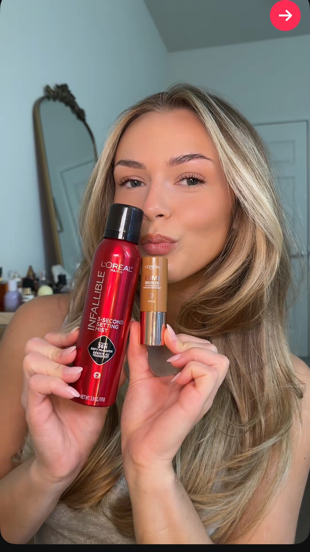 #ad #LorealParisPartner the only secret to my tan in April  @lorealparisusa launches from @target #LorealParisMakeup #LorealParisCosmetics #TargetPartner #target @targetstyle 