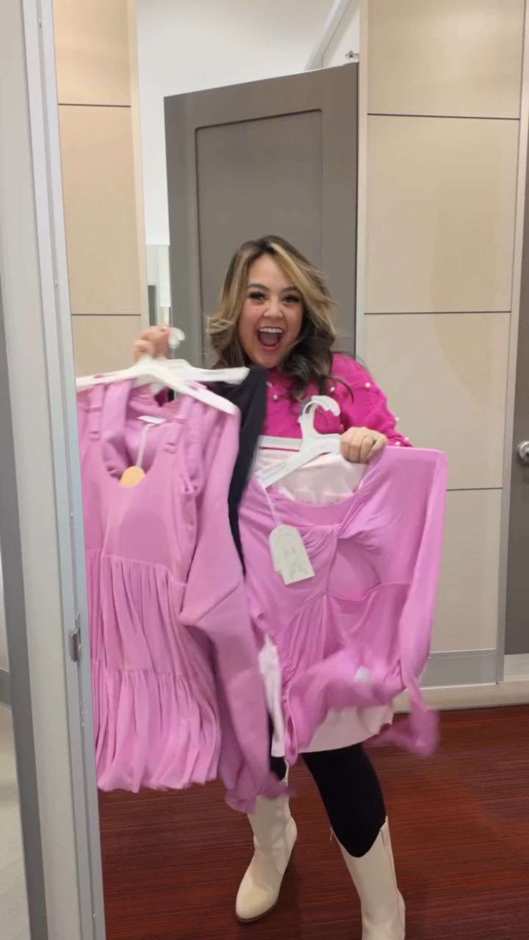 The new @blogilates collection dropped yesterday and you know I SPRINTED to Target to try it on 🏃‍♀️💨💗

If you love pink everything, follow @annaliza.ridao 💕✨

#Blogilates #TargetFinds #TargetStyle #ActivewearFinds #TryOnHaul #FitnessFashion #TargetRun #NewCollectionAlert #LifestyleCreator #AestheticStyle