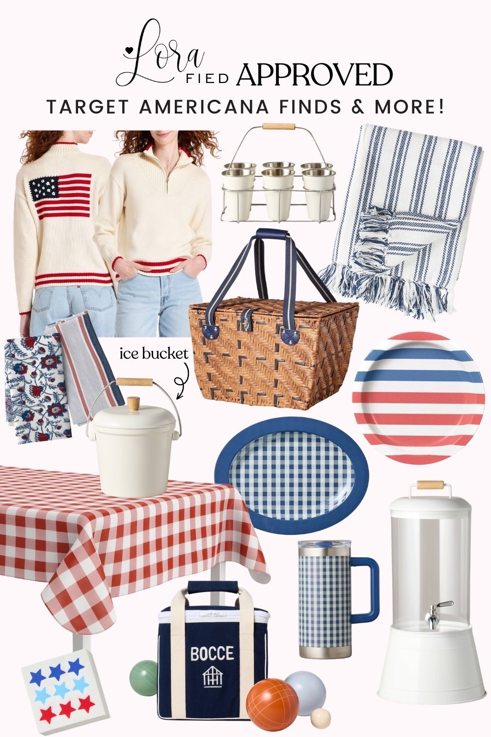 Americana Summer Finds from Target ❤️🤍💙

americana summer, americana fashion, americana home decor, summer fashion, Fourth of July, 4th of July hosting

#LTKSeasonal