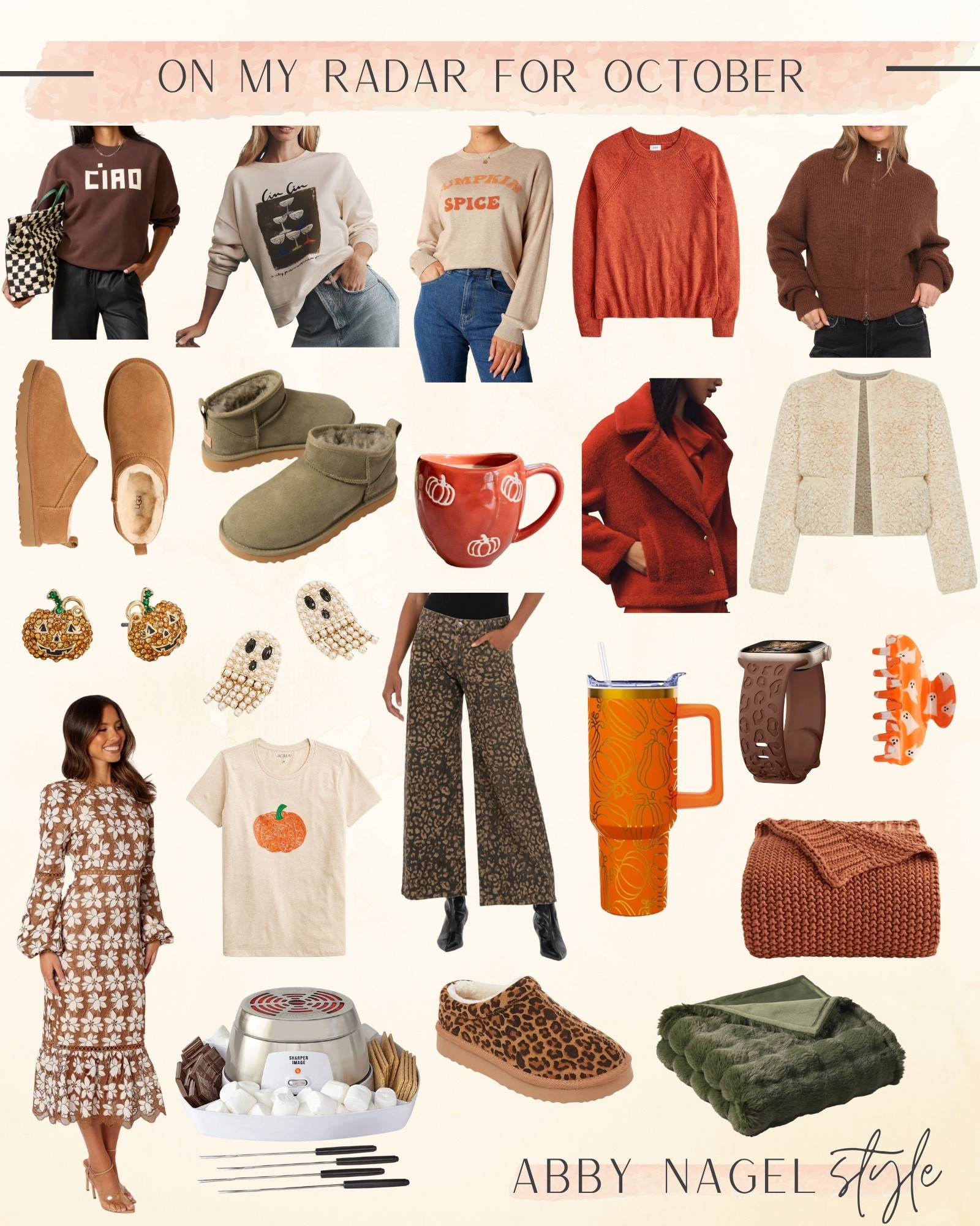 Happy October!!  All about the cozy vibes this month! 🎃 👻 

#LTKHalloween #LTKFindsUnder100 #LTKSeasonal