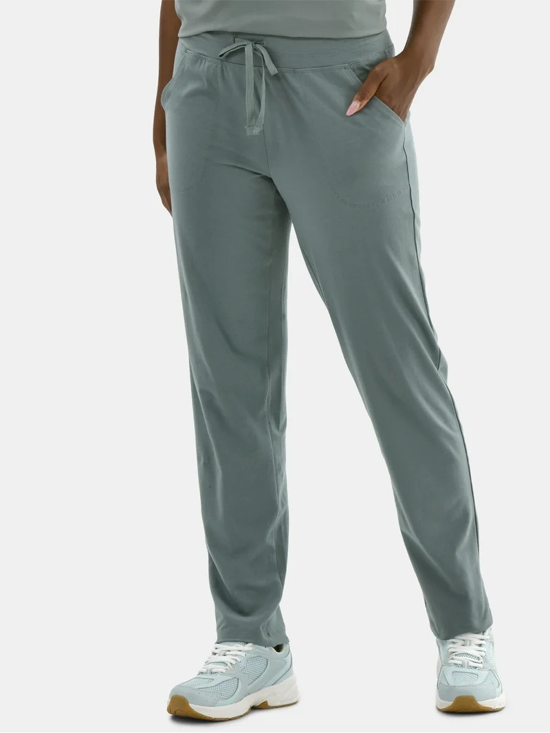 Athletic Works Women's and Women's Plus Knit Pants, Sizes XS-4X | Walmart (US)