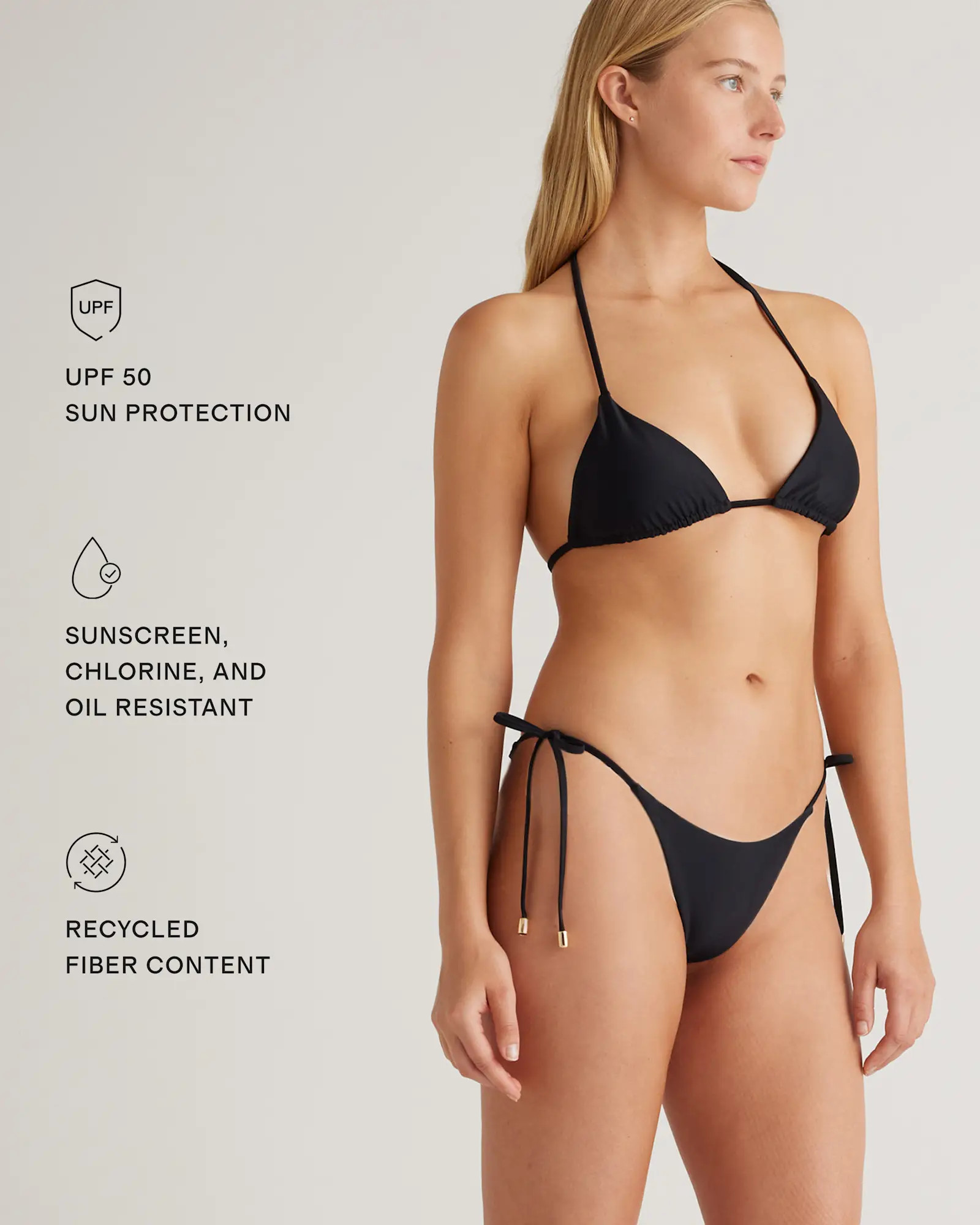 Italian Adjustable Side-Tie Bikini Bottom | Quince