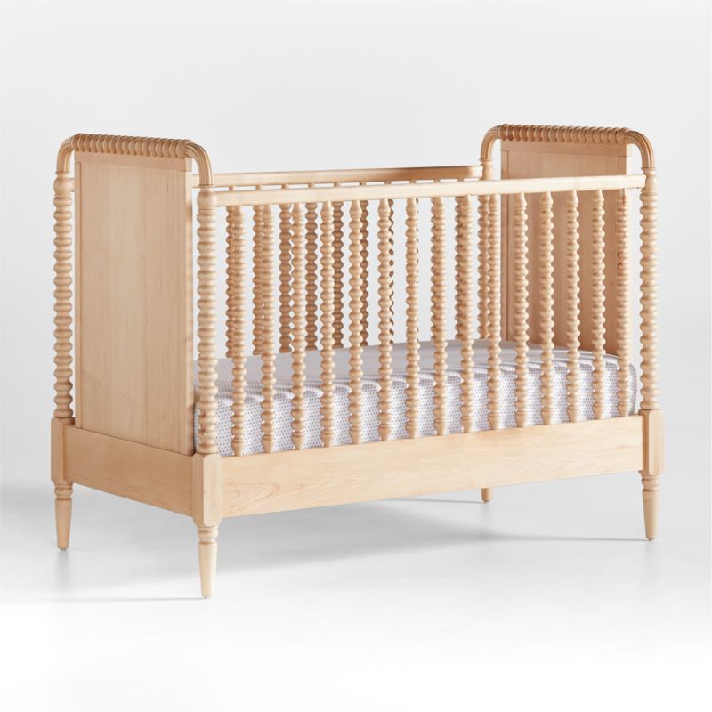 Jenny Lind Maple Wood Spindle Convertible Baby Crib + Reviews | Crate & Kids | Crate & Barrel