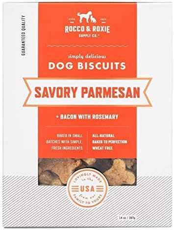 Rocco & Roxie Dog Treats Biscuits- Dog Training Treats Made in USA Only – Puppy Treats - for Sm... | Amazon (US)