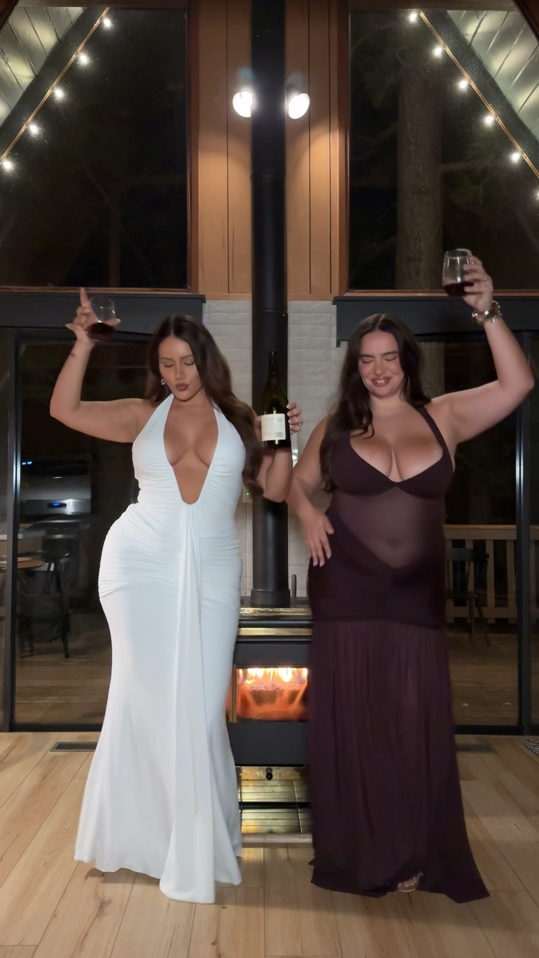 we’re both size 14s and both in size XXL 
they’re so stretchy and snatching😚😚

#LTKValentine #LTKMidsize #LTKPlusSize